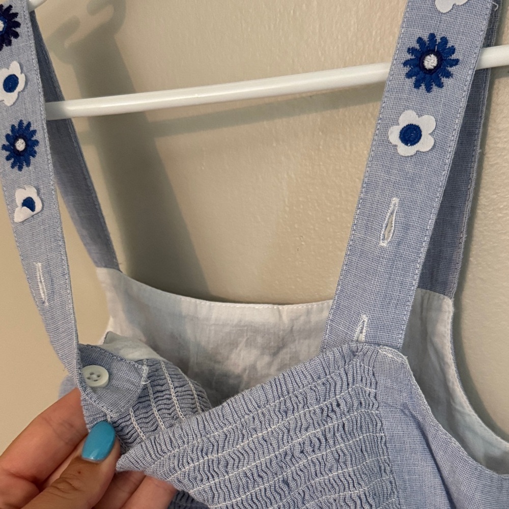 Mini Boden Embroidered Sundres - Picture 2 of 5